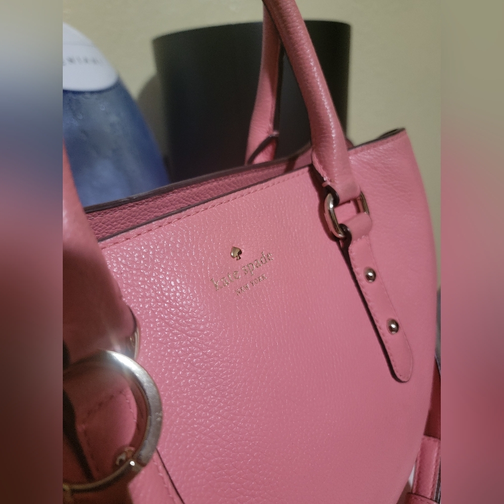 Kate Spade Larchmont Avenue Evangelie Leather Handbag - Picture 3 of 16